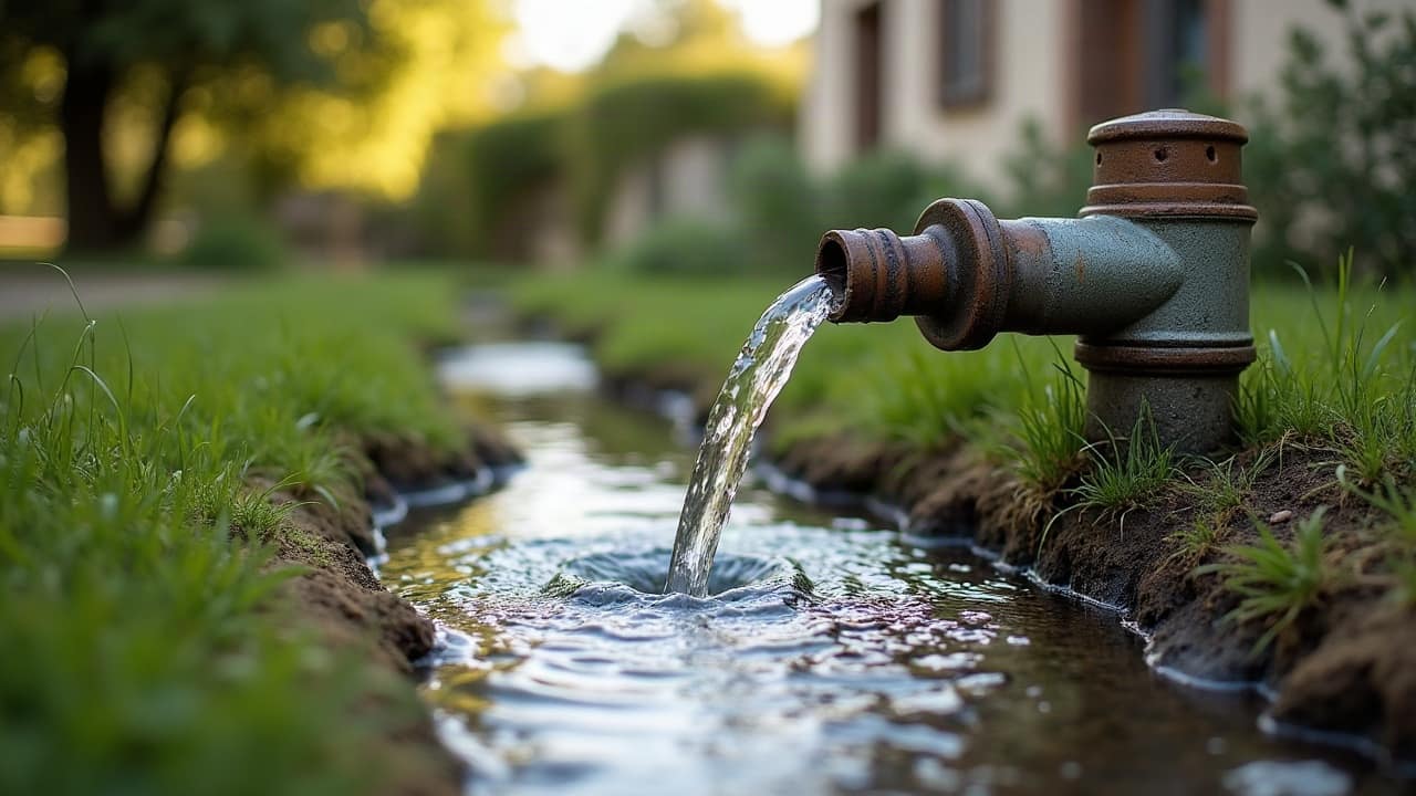 Une eau dure et calcaire, les solutions de traitement après un forage en Poitou