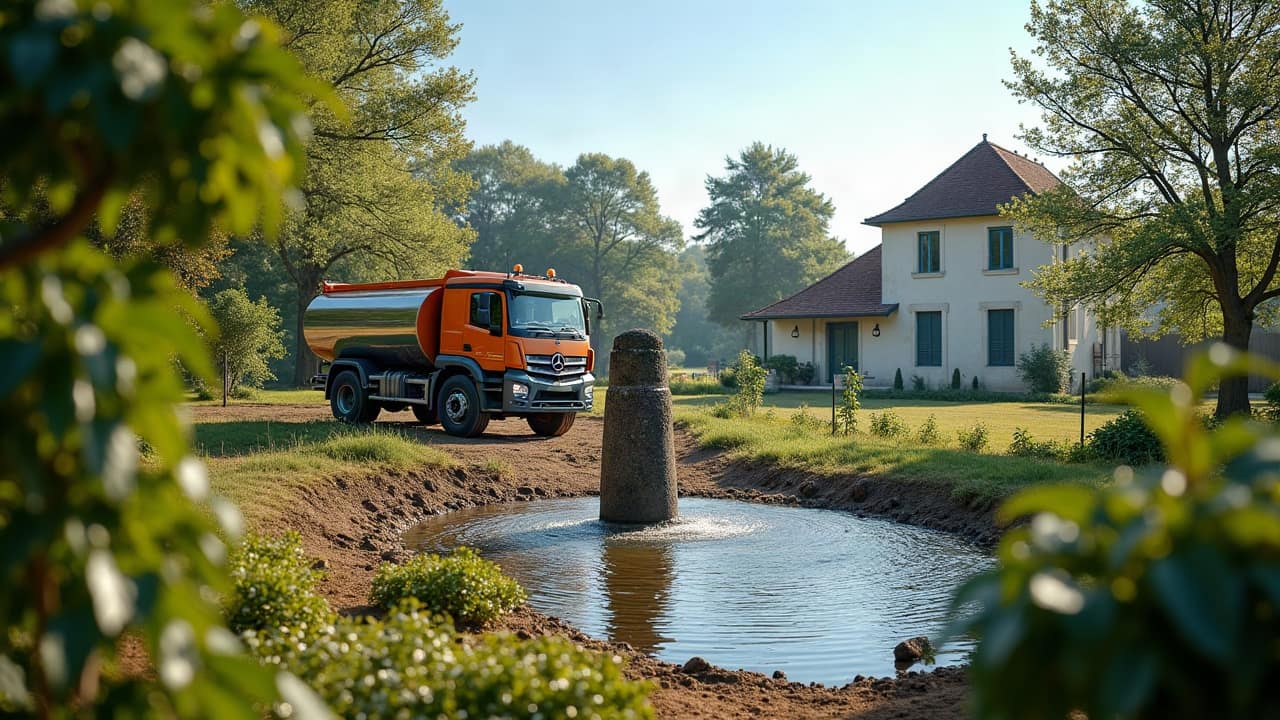 Un seul forage pour la maison et le jardin, ce que cela implique